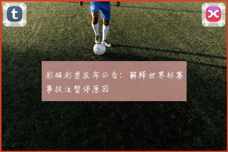 彩猫彩票发布公告：解释世界杯赛事投注暂停原因